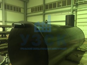 Резервуар горизонтальный стальной наземный в Магнитогорске
