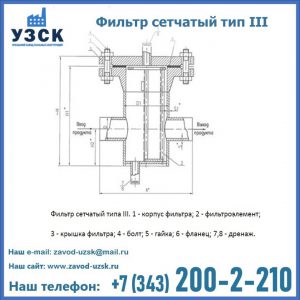 Фильтр сетчатый ФС по Т-ММ-11-2003 в Магнитогорске