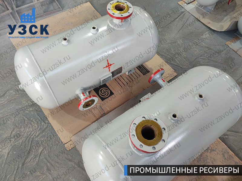 фотография промышленных ресиверовдля газа Магнитогорск